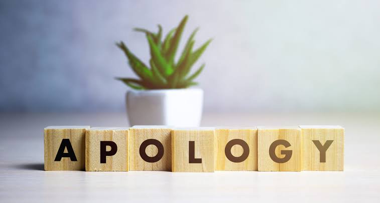 apology